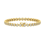 4 mm Round Diamond Tennis Bracelet