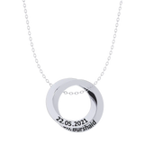 Interlocked Hoops Necklace