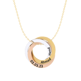 Interlocked Hoops Necklace