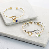 Love Knot Bangle Bracelet