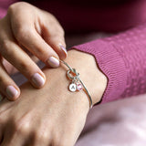 Love Knot Bangle Bracelet