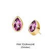 Pear Shaped Birthstone Studs