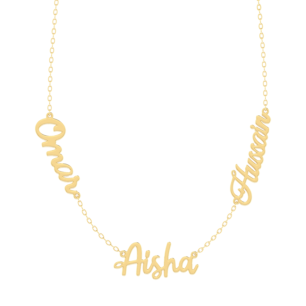 Multiple Names Necklace