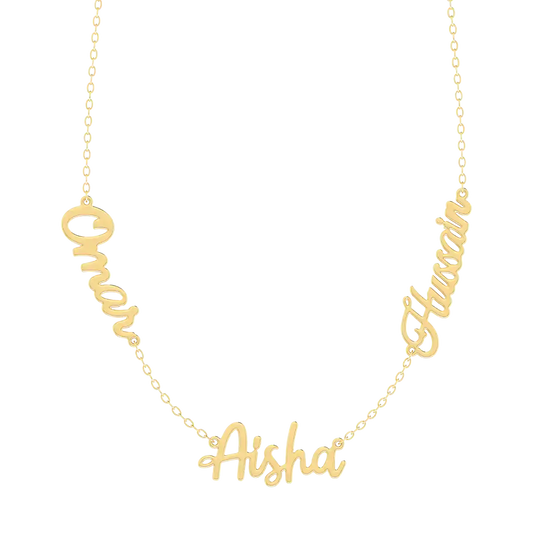 Multiple Names Necklace
