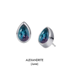 Pear Shaped Birthstone Studs