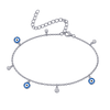 Evil Eye Enamel Anklet