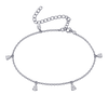 Diamond Droplet Anklet
