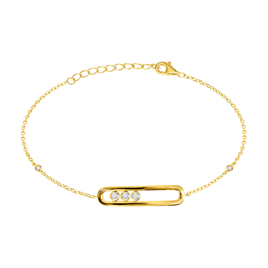 Dancing Diamonds Bracelet