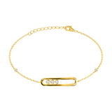 Dancing Diamonds Bracelet