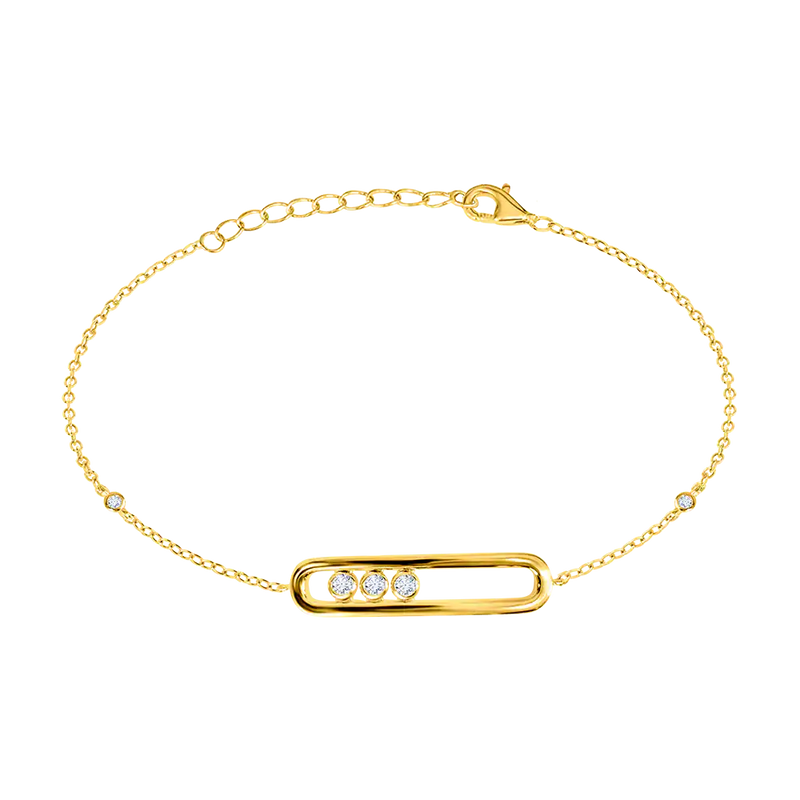 Dancing Diamonds Bracelet