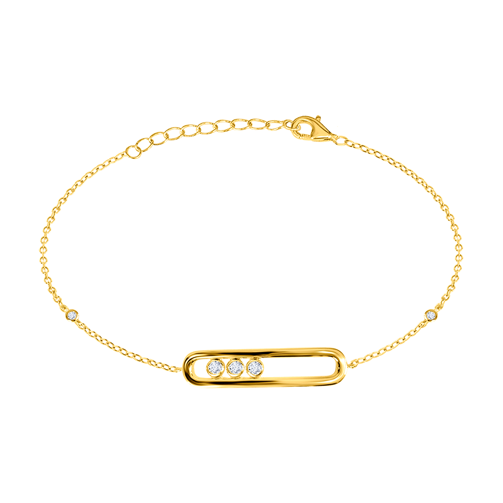 Dancing Diamonds Bracelet