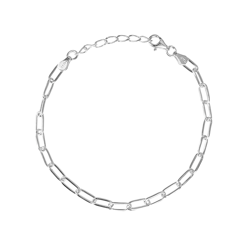 Paper Clip Chain Bracelet