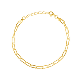 Paper Clip Chain Bracelet