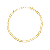 Paper Clip Chain Bracelet