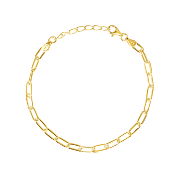 Paper Clip Chain Bracelet