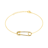 Safety Pin Bracelet