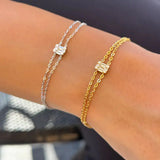 Minimalist Diamond Bracelet
