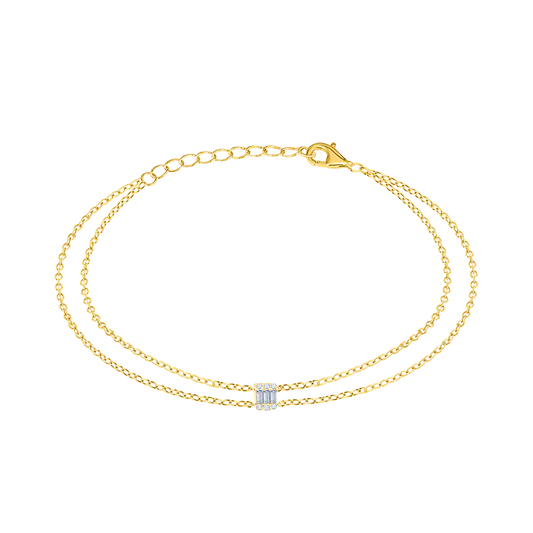 Minimalist Diamond Bracelet