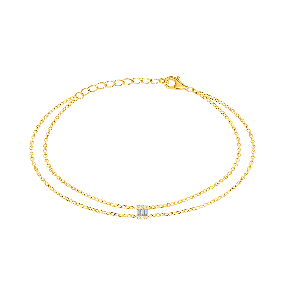 Minimalist Diamond Bracelet