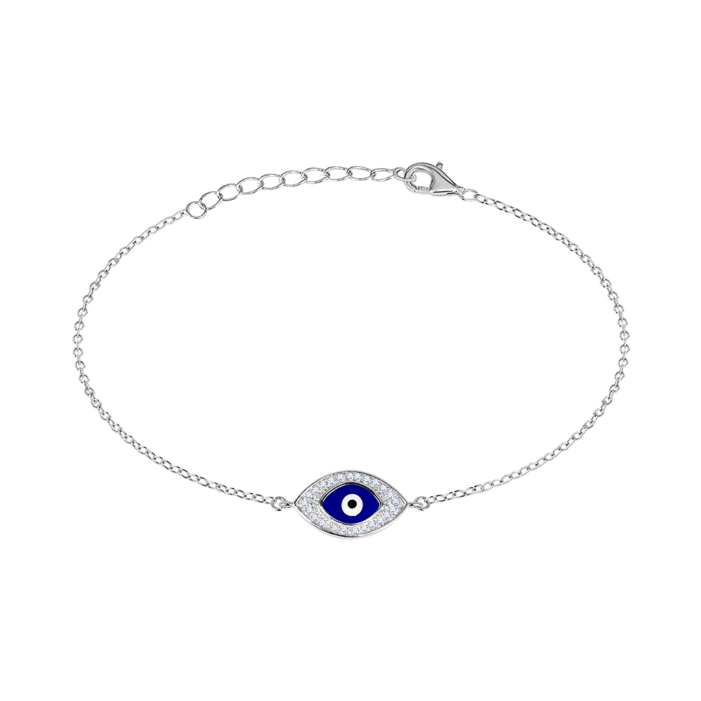 Marquise Evil Eye Bracelet