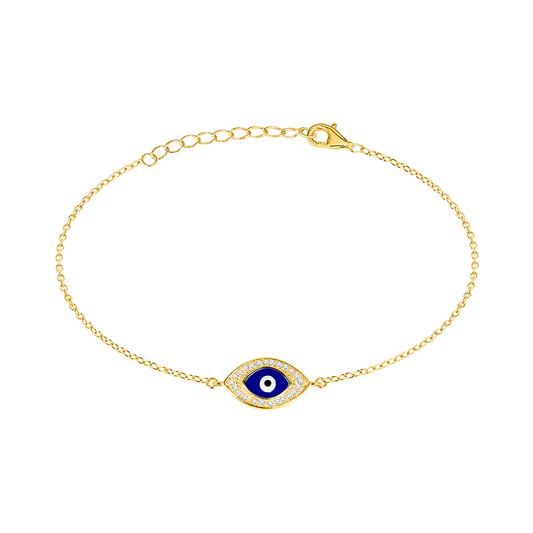 Marquise Evil Eye Bracelet