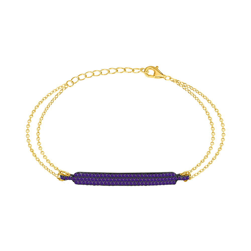 Bling Bling Plaque Bracelet