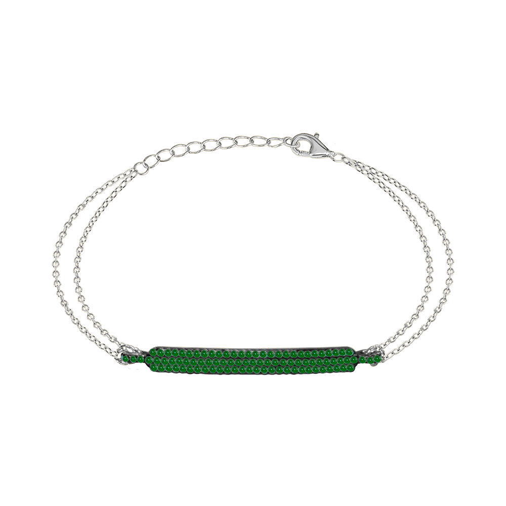 Bling Bling Plaque Bracelet