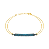 Bling Bling Plaque Bracelet