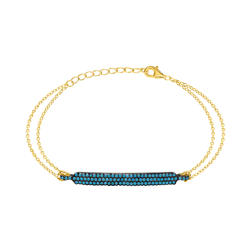 Bling Bling Plaque Bracelet
