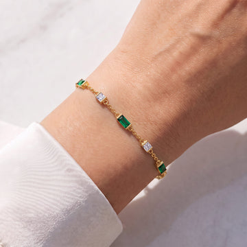 Princess Emerald Bracelet