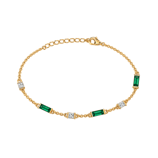 Princess Emerald Bracelet