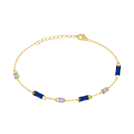 Princess Sapphire Bracelet