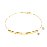 Narrow Plaque Bracelet