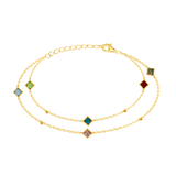 Tropic Colorful Layer Bracelet