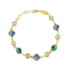 Milano Grande Aqua Bracelet