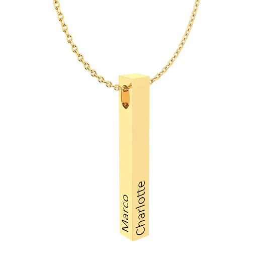 Cubic Bar Women's Necklace