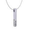 Cubic Bar Women's Necklace