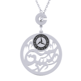 Arabic Name Car Logo Silver Keychain