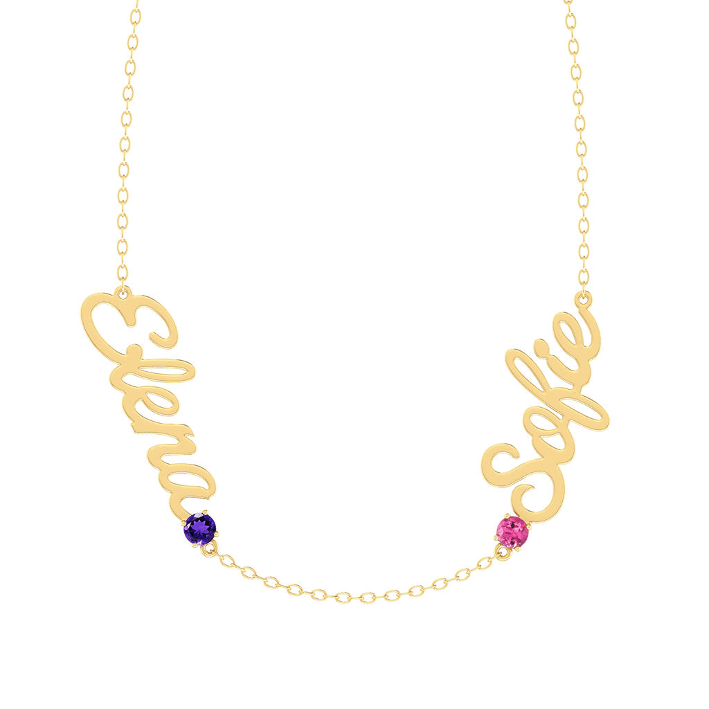 Multiple Names Necklace