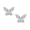 Butterfly Diamond Studs