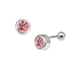 Round Diamond Ear Piercing