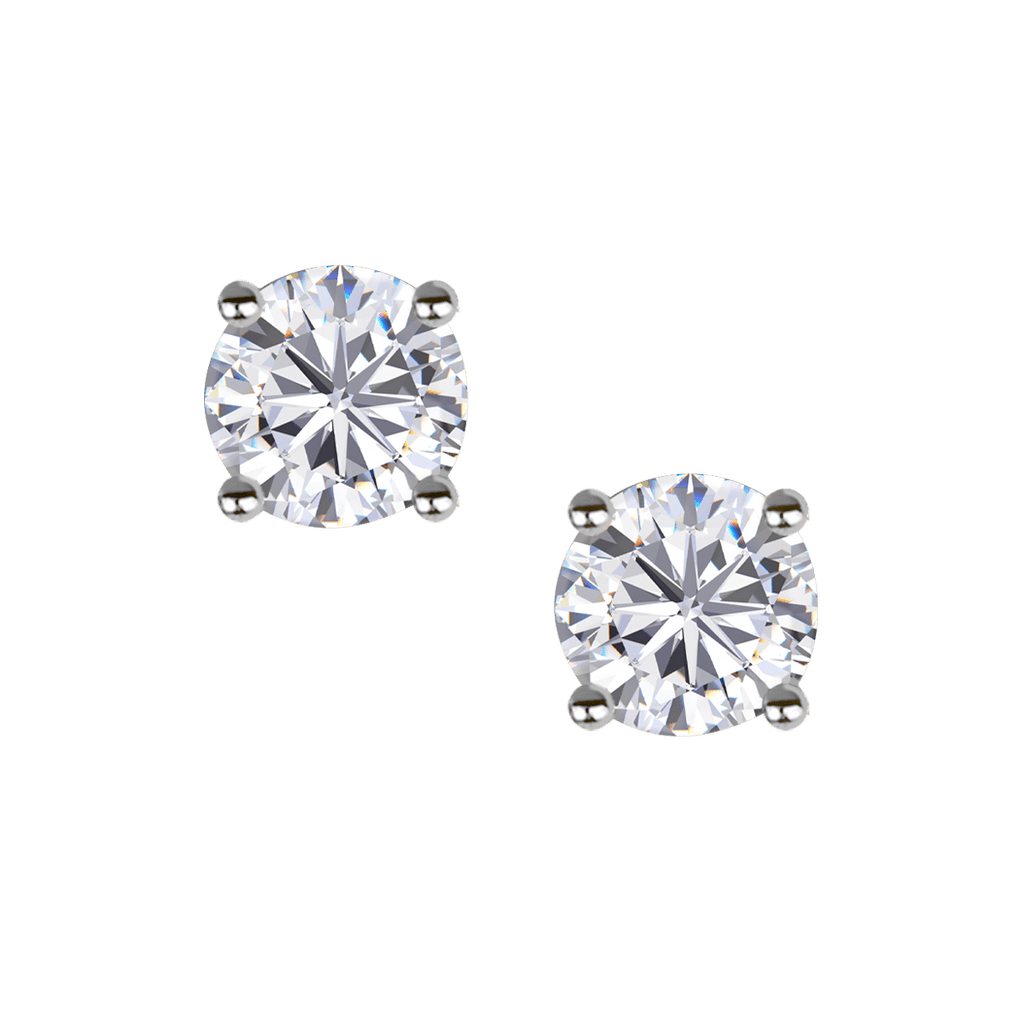 Round Diamond Studs