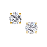 Round Diamond Studs