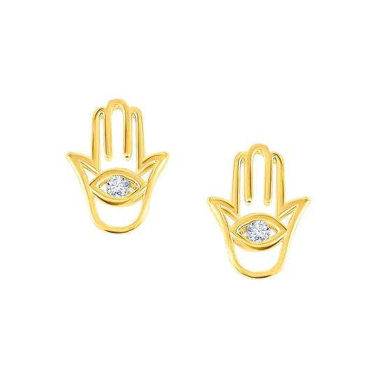 Hamsa Hand Studs