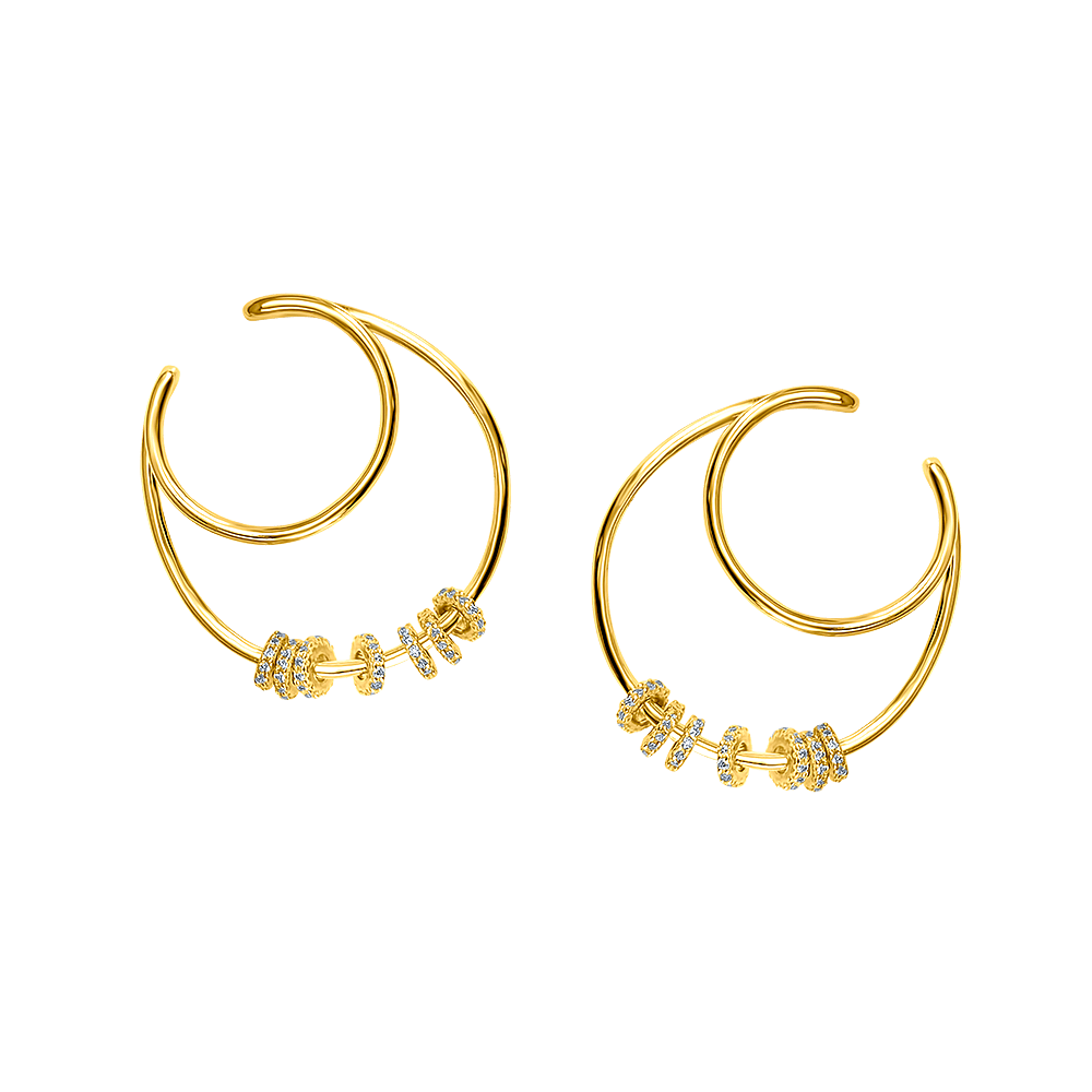 Hooped Ear Cuffs