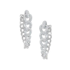 Cuban Chain Diamond Earrings