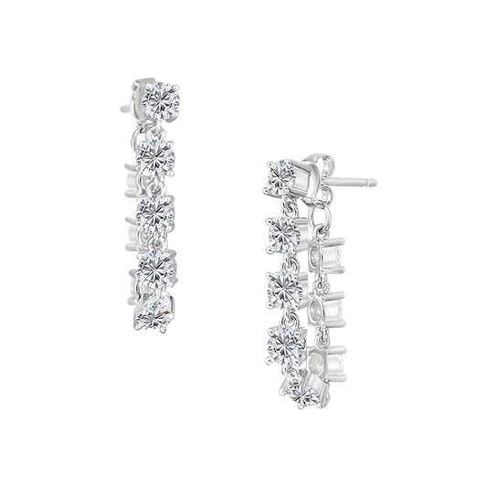 Tennis Diamond Earrings