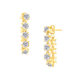 Tennis Diamond Earrings