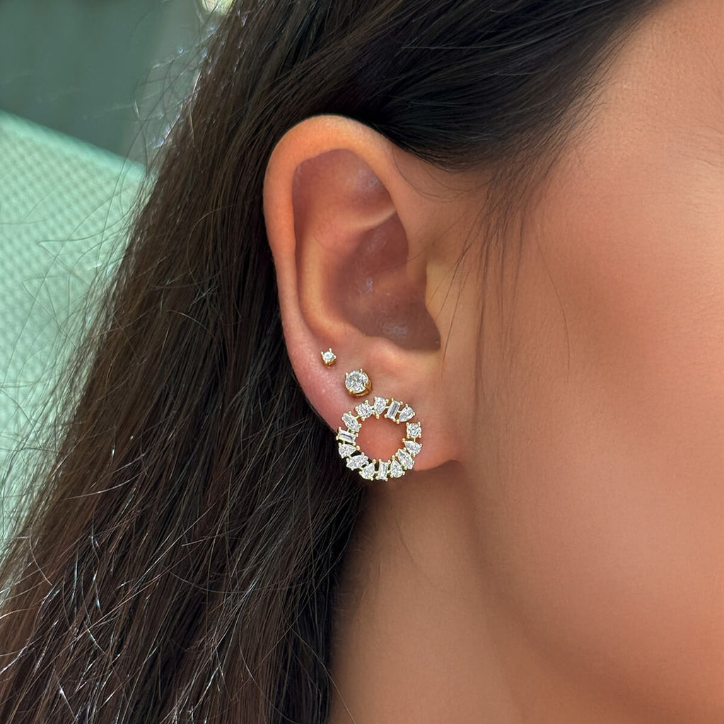 Soleil Diamond Earrings