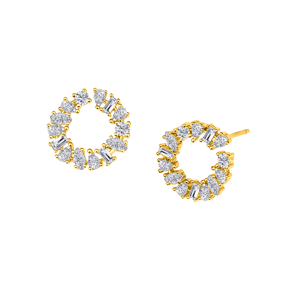 Soleil Diamond Earrings